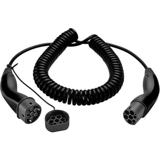 Type 2 Spiral Ladekabel 11kW 7m