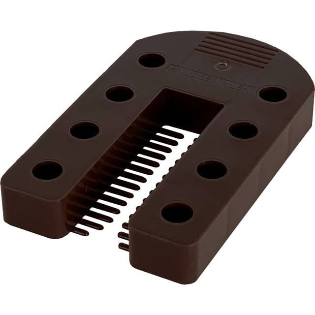 Knudsen Fixbrik Afstandsbrik 75x45x10mm Brun 300 Stk