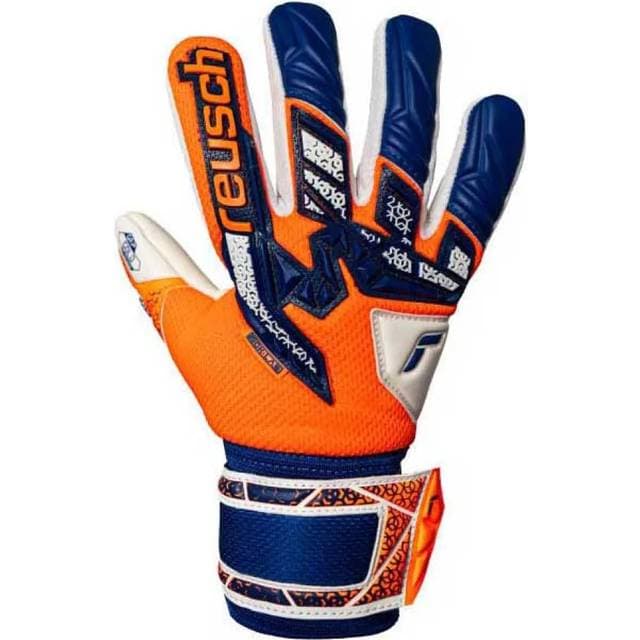 reusch Attrakt Freegel Gold Junior Goalkeeper Gloves - Orange