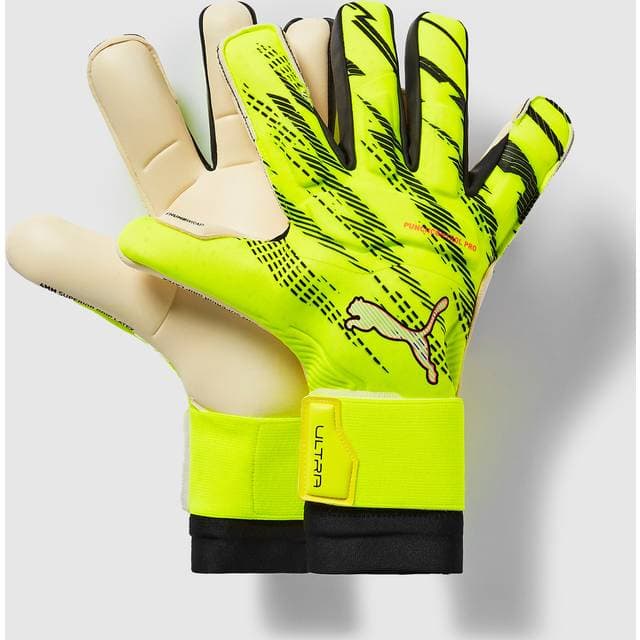 Puma Målmandshandske Ultra Ultimate Hybrid Unleashed - Gul/Sort