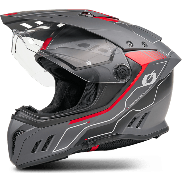 O'Neal Adventurehjelm Sierra Echo - Sort/Rød Herre