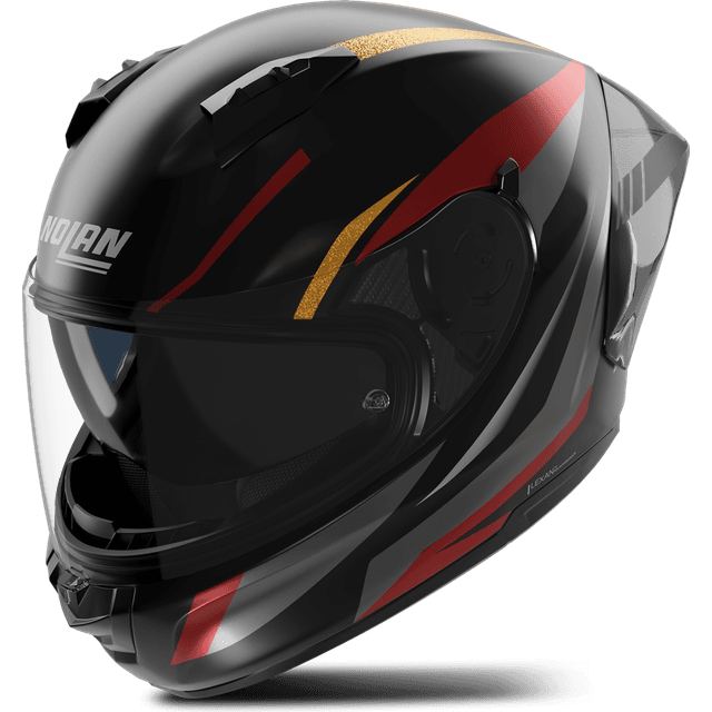 Nolan Integralhjelm N60-6 Sport Lesmo - Sort/Rød/Antracit/Guld Metal