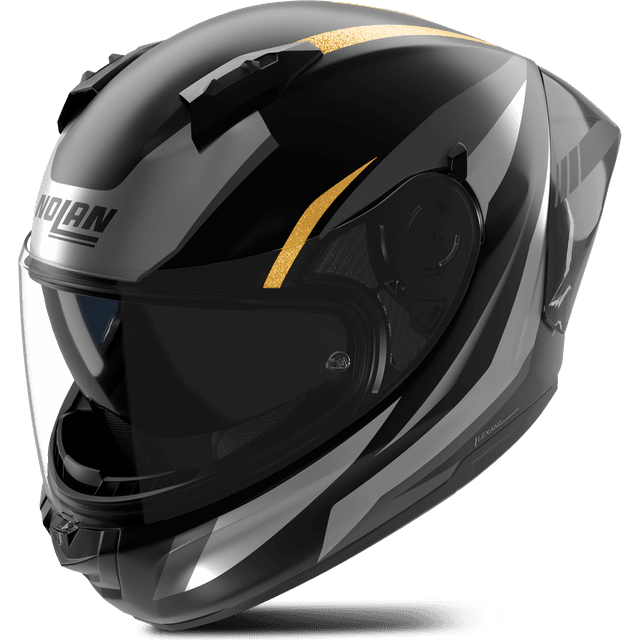 Nolan Integralhjelm N60-6 Sport Lesmo - Sort/Grå/Antracit/Guld Metal