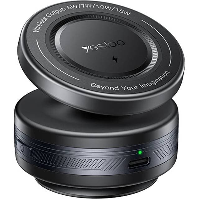 Yesido Elektrisk Vakuumkop MagSafe Telefonholder 15W