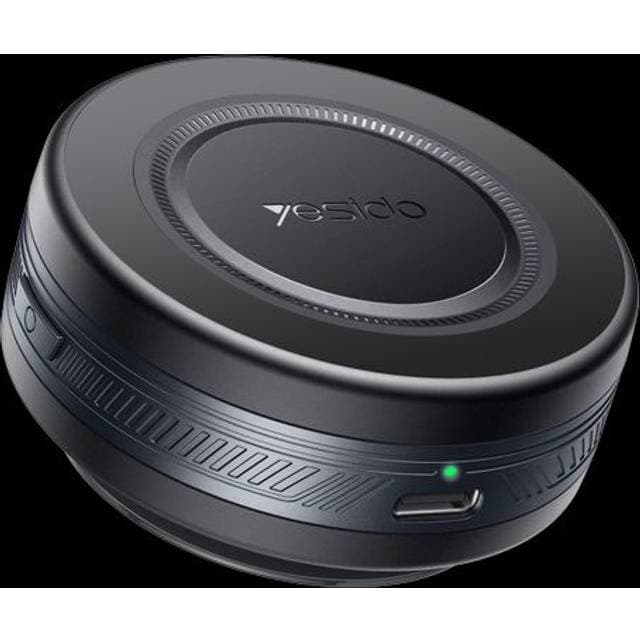 Yesido Elektrisk Vakuumkop MagSafe Telefonholder Sort