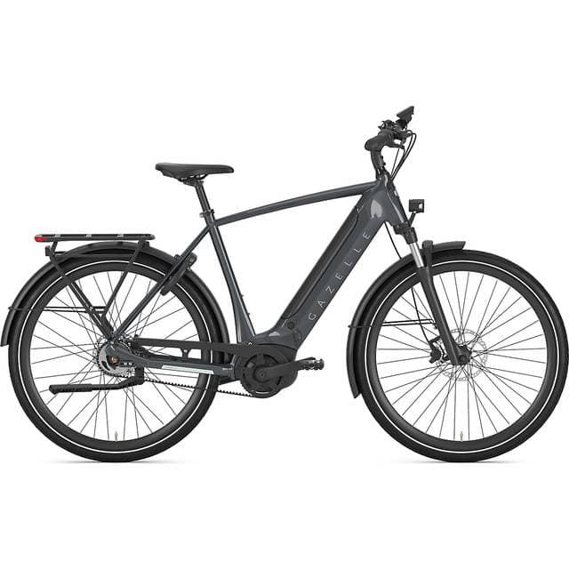 Gazelle Ultimate C5 Herre Anthracite Grey L 57cm