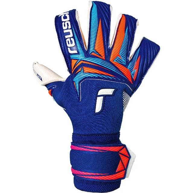 reusch Målmandshandske Attrakt Gold X Evolution - Blå/Hvid/Orange