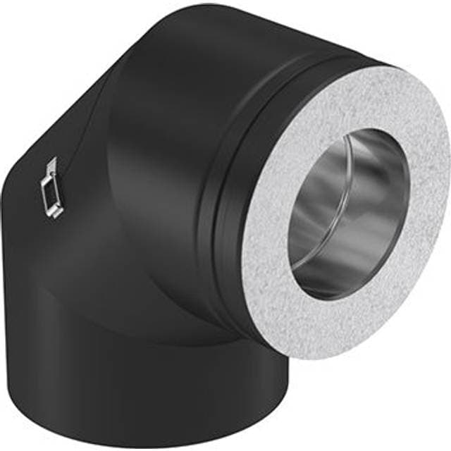 Schiedel PMS50 Isoleret 90° Bøjning Med Dør