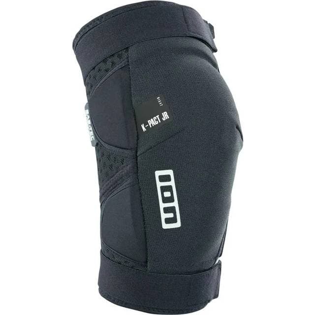 ION K-Pact Youth Knee Guards - Schwarz