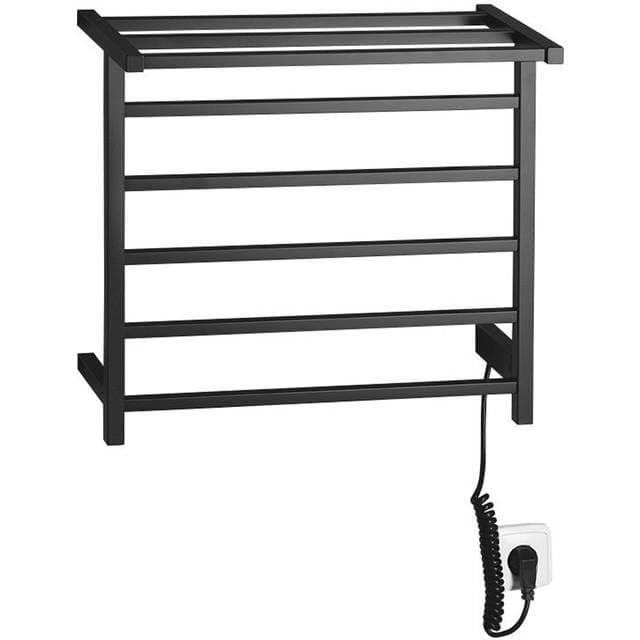 Hill Ceramic El Handdukstork 60 W Tempix Svart Matt