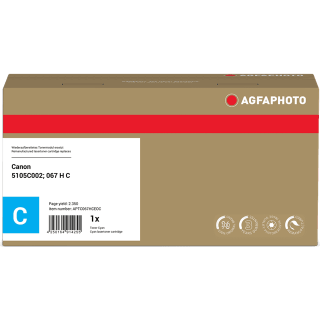AgfaPhoto Tonerpatron Kompatibel HP Color LaserJet Enterprise CP5520 CP5525 M750 - Cyan