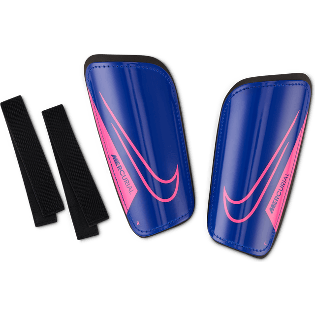 Nike Mercurial Hardshell Fodboldbenskinner - Blå