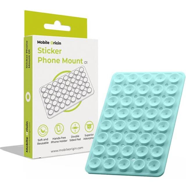 Mobile Origin Sticker Phone Mount O1 Baby Blue