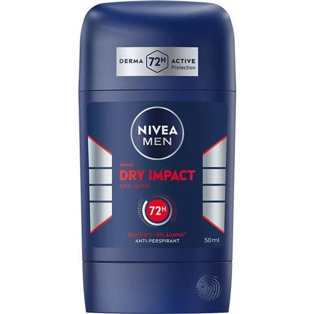 Nivea Men Antiperspirant Deo Dry Impact Stick 50 ml 50ml