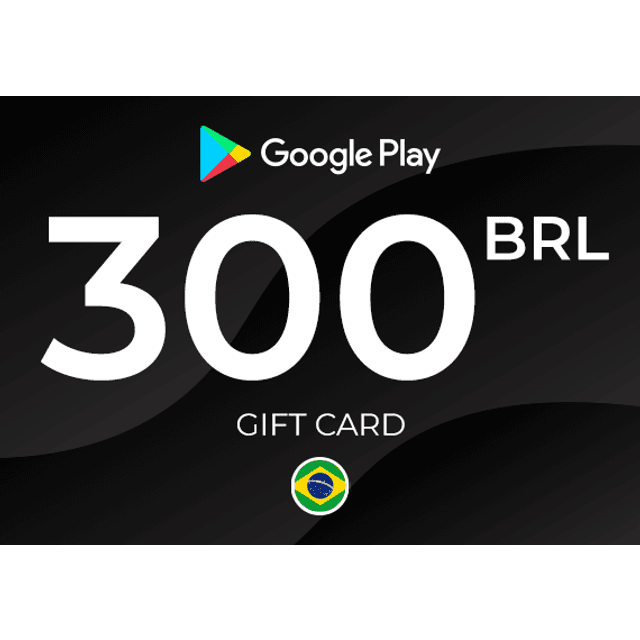Google Play Gift Card 300 BRL Key Brazil