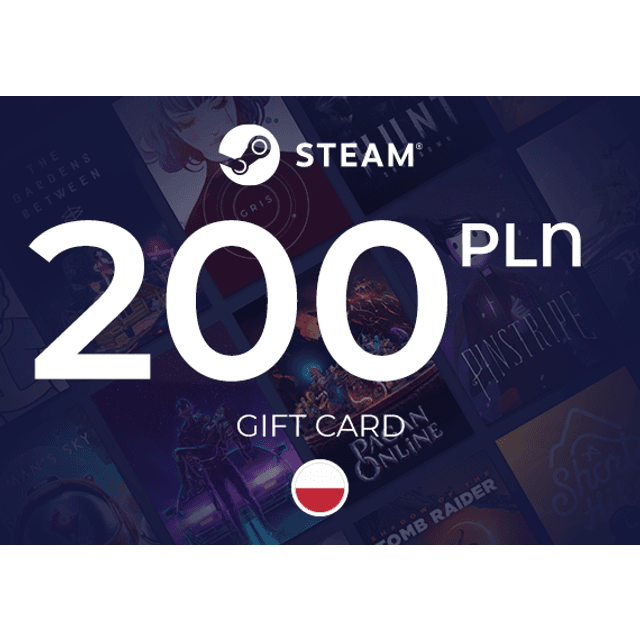Steam Wallet Gift Card 200 PLN
