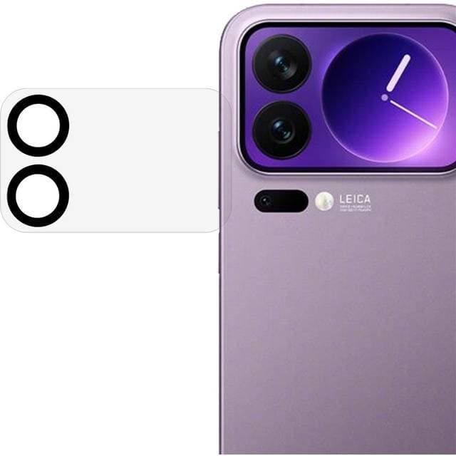 INCOVER Xiaomi 17 Pro Kameralinse Beskyttelsesglas Gennemsigtig Sort