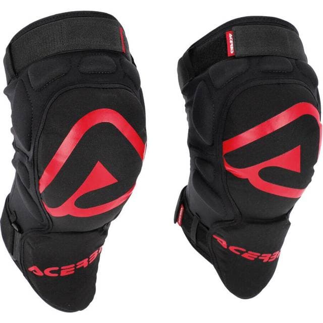 Acerbis Soft Knee Protectors Red - Black/Red