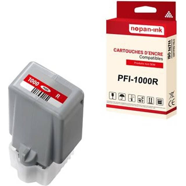 Universal Compatible Canon PFI-1000R Red Ink Cartridge 80 ml