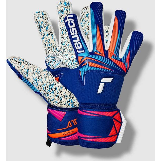 reusch Målmandshandske Attrakt Fusion NC - Blå/Hvid/Orange