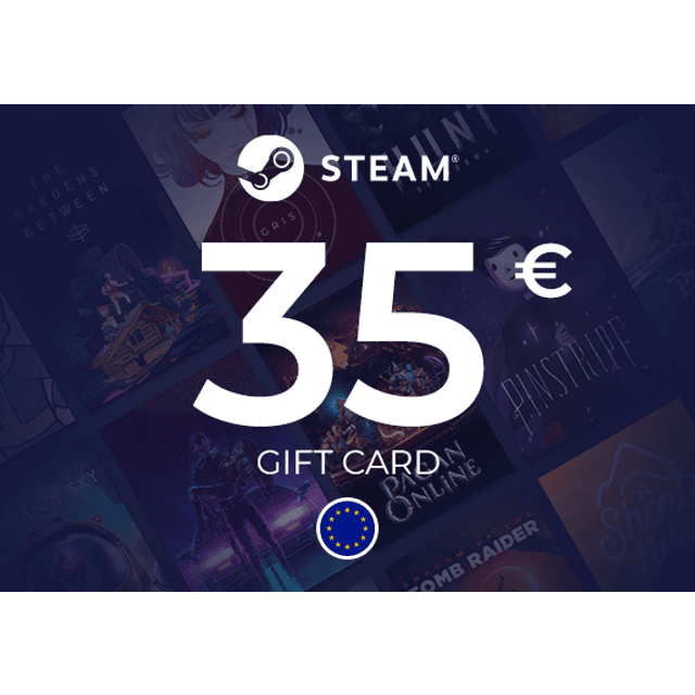 Steam Wallet Gift Card 35 EUR