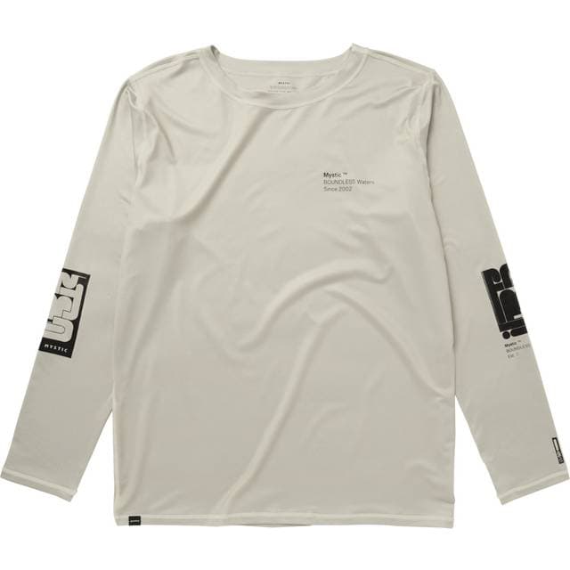 Mystic Mens Boarding Long Sleeve Lycra Vest - Sand