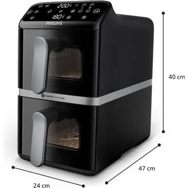 Philips Airfryer Verticale Serie 4000 10L NA461 00