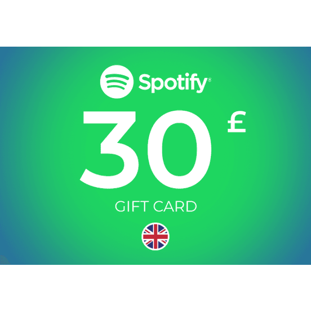 Spotify Gift Card 30 GBP