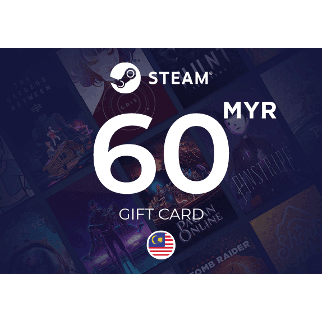 Steam Wallet Gift Card 60 MYR