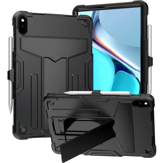 INCOVER MatePad 11 Håndværker Cover Med Kickstand Penholder Sort