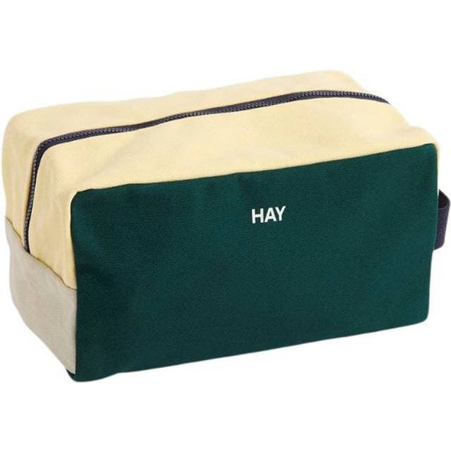 Hay Multi Wash Bag Toilettaske Dark Green Multi Str W26 x D14 x H14 - Mørkegrøn