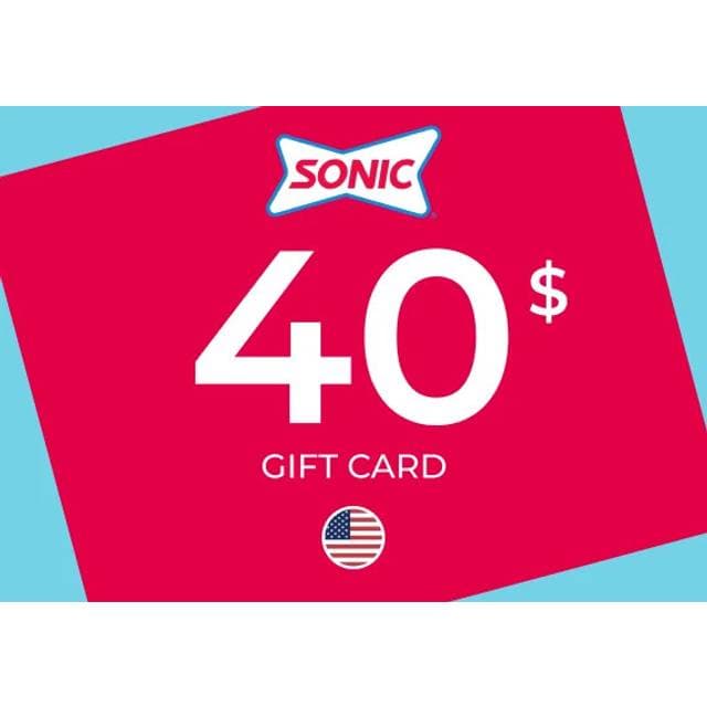 Sonic Gift Card 40 USD
