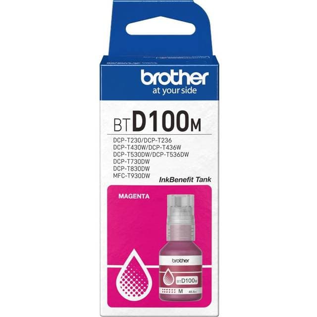 Brother BTD100M Magenta 5000 Sider Blækrefill