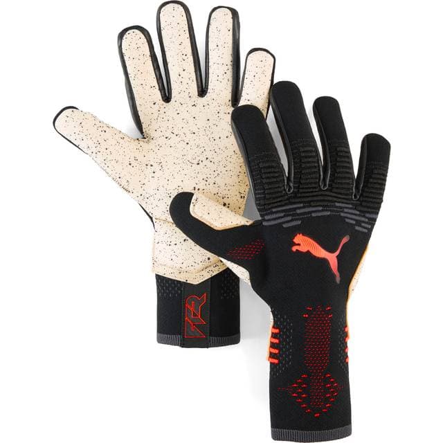 Puma Future Ultimate Nc Football Goalkeeper Gloves - Black/Glowing Red