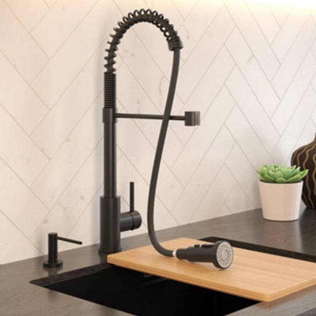 Quadron Steiner Alice SteelQ Køkkenarmatur Rent Kulstofstål