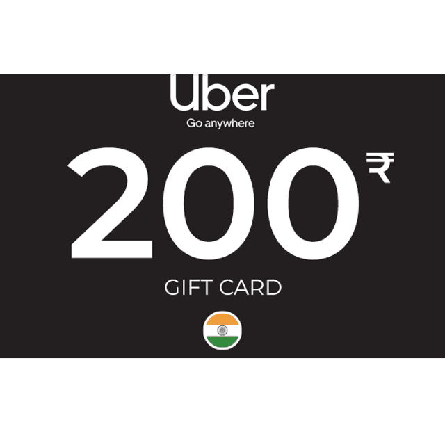 Uber Gift Card 200 INR