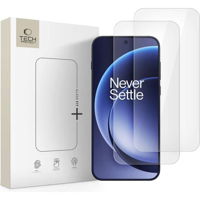 Tech-Protect OnePlus 15 Glass Fit Plus Skærmbeskyttelse Hærdet Glass 2-Pack