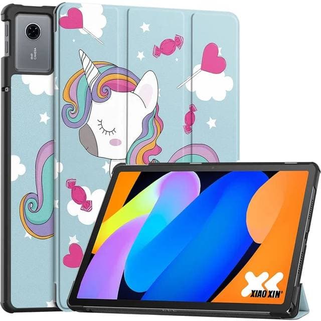 Eiderwood Lenovo Idea Tab 11 Kunstlæder Tablet Cover Enhjørning