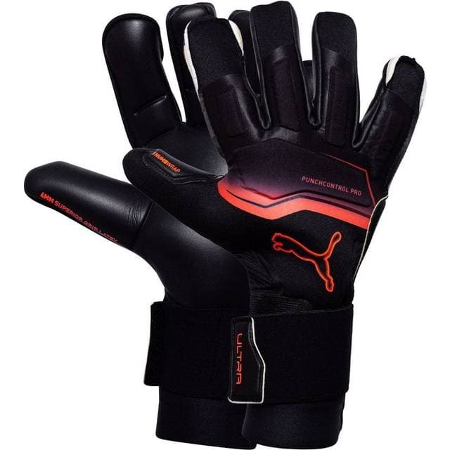 Puma Målmandshandske Ultra Ultimate Hybrid Eclipse - Sort/Rød