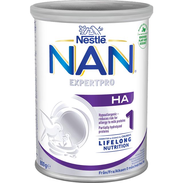 Nestlé Expertpro HA 1 Modermælkserstatning 0 Mdr 800 G