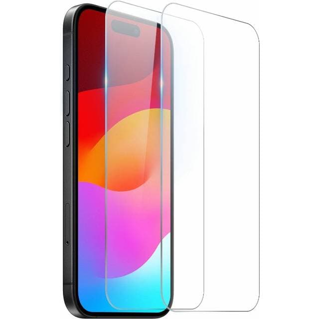 Northjo iPhone 17 Skærmbeskyttelse Hærdet Glas 0.3mm 2 Stk