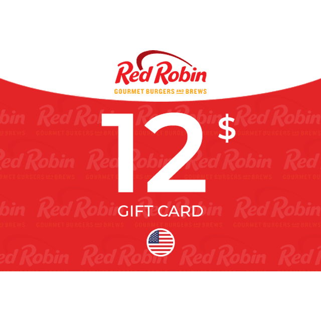 Red Robin Gift Card 12 USD