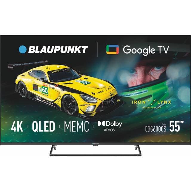 Blaupunkt Smart TV 55 QLED 4K Wi-Fi Bluetooth 5.0