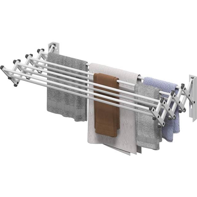 Northio Airer Seinä Jatkettava Vaatteiden Kuivausrumpu Alumiinitangolla