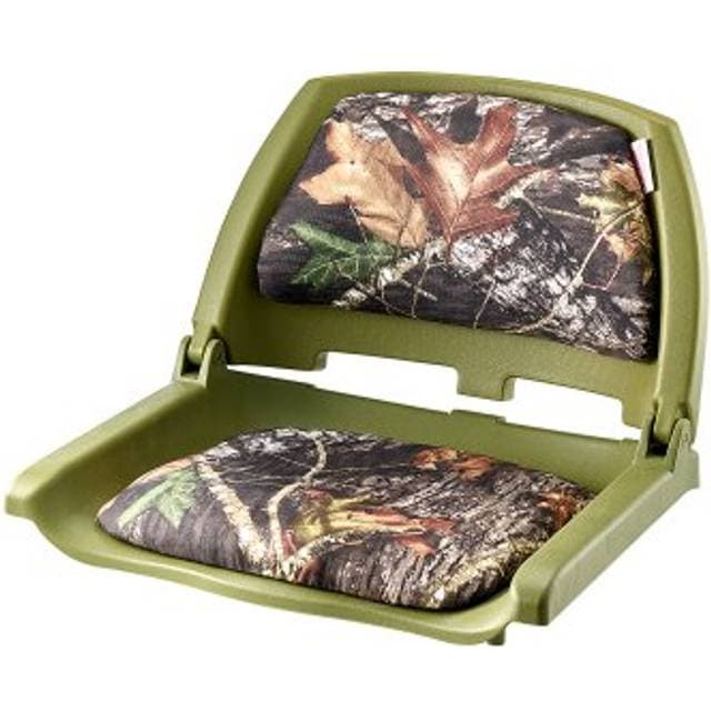 VEVOR Sammenklappeligt Fiskerbådssæde Lavt Ryglæn