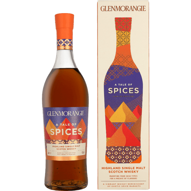 Glenmorangie A Tale Of Spices Single Malt Whisky Collection 4pcs