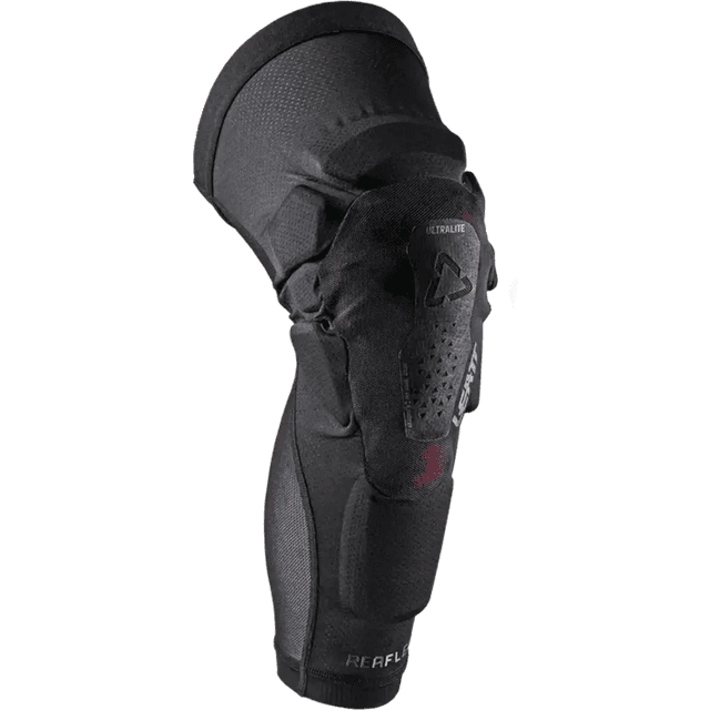 LEATT ReaFlex Ultralite EXT MX V26 Knæbeskytter - Sort
