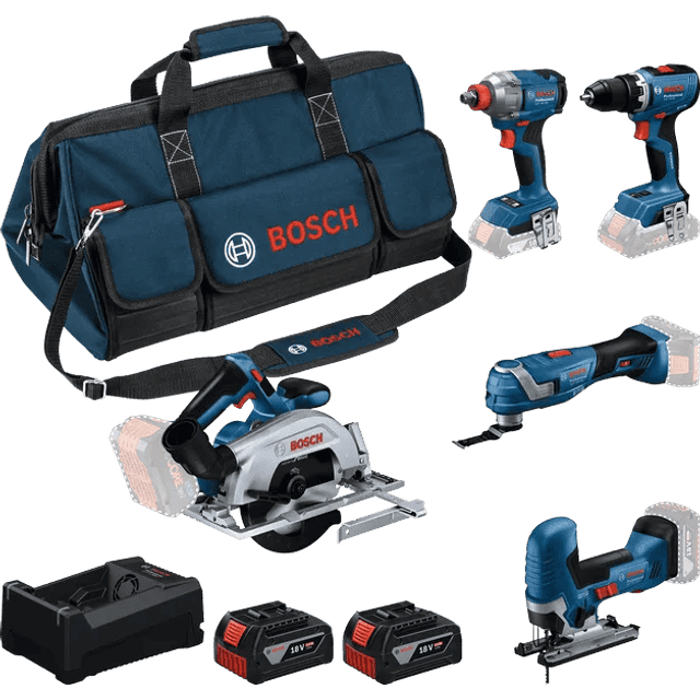 Bosch Professional PRO 18V Elværktøjssæt 2 Stk