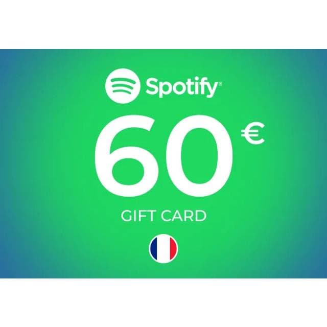 Spotify Gift Card 60 EUR
