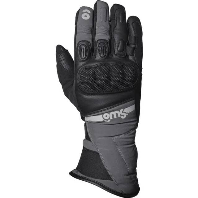 GMS Moto Tylon SF Gloves Waterproof - Black/Grey